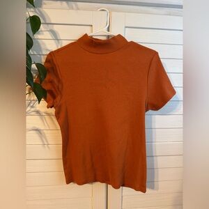 Like new! Anthropologie Maeve Women's Rust Orange Top